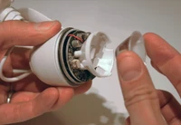 Change lenses for different beam angles